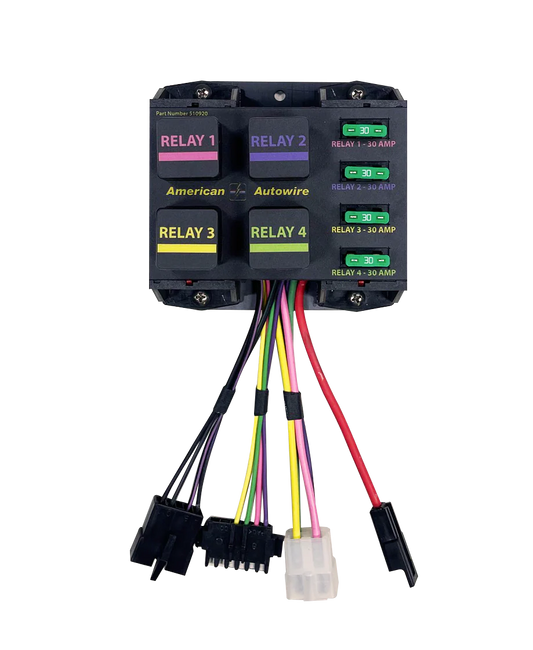 American Autowire - 4 Position Banked Relay Panel image 0