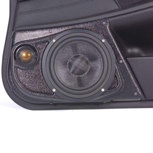 Custom Speaker Pods -6.5″ + 2″ Lower Front Door Pods for  2004-2007 BMW 5 Series image 0