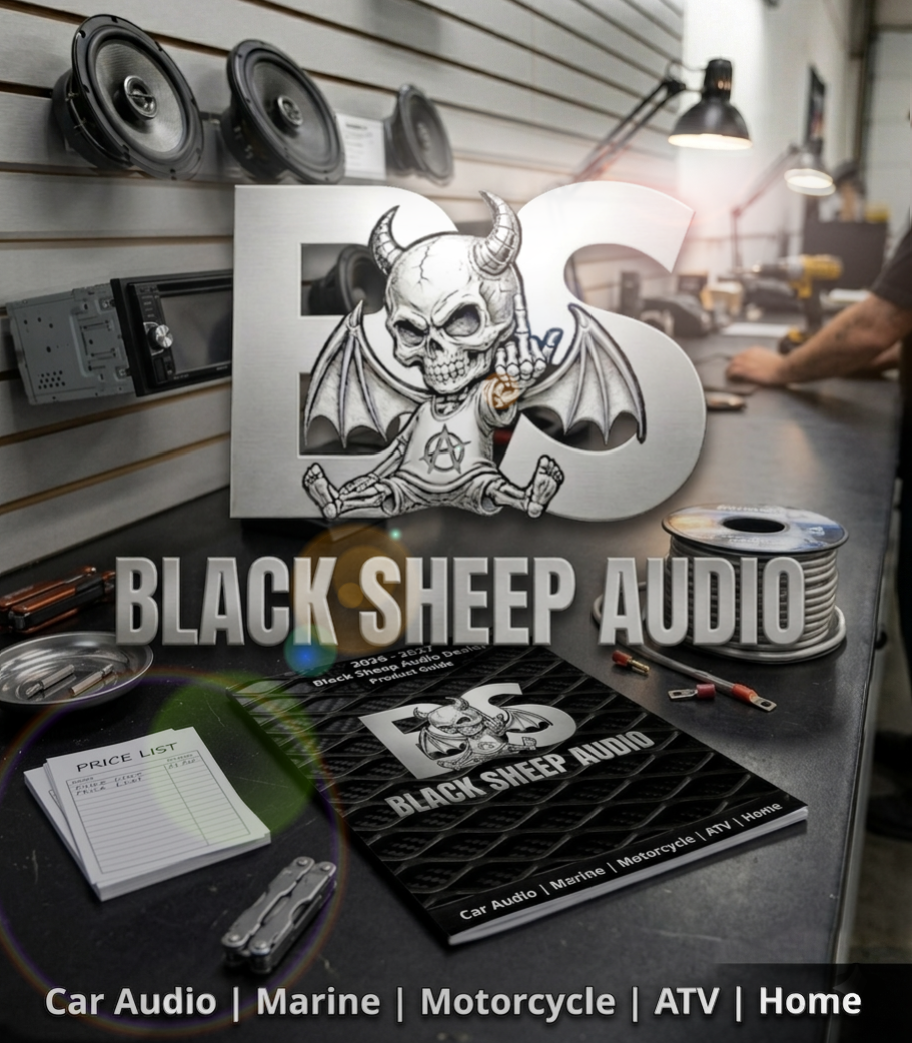 BLACK SHEEP AUDIO | BSK-1000.1 | 1000w x 1 | Anarchy Series | Full Range |  🇰🇷 Korean design