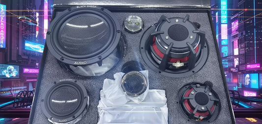 Black Sheep Audio - SQ 6.5 " 3 way component set (*In Stock by mid December*)