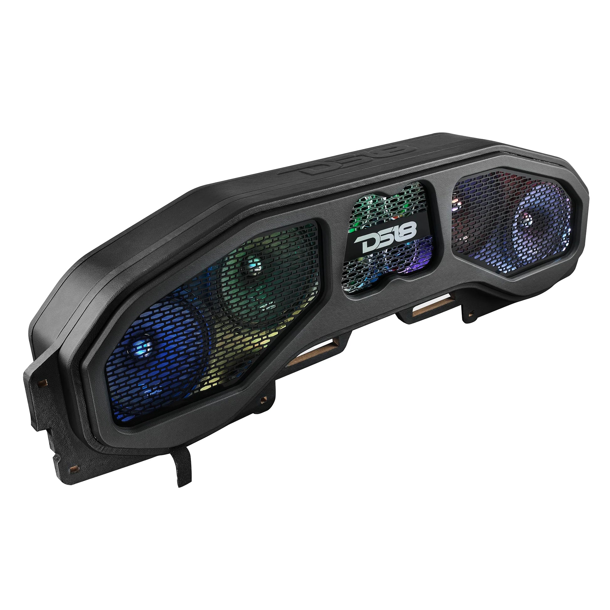 DS18  - Jeep JL, JT Overhead Sound Bar Package With Vinyl Finish and Dream LED image 1
