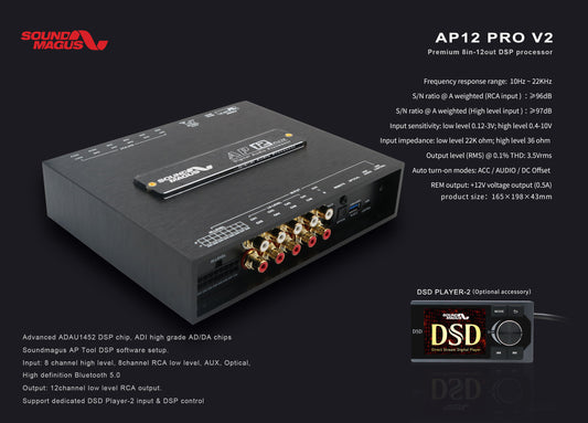 Sound Magus - AP12 Pro V2  - 8ch DSP image 0