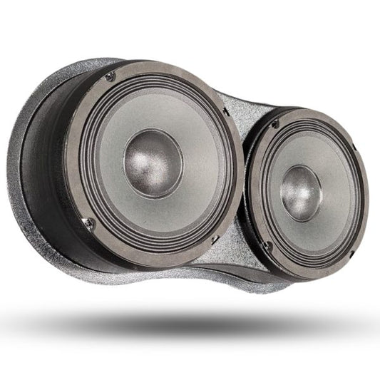 Custom Speaker Pods -Dual 8″ Universal Flat Speaker Pod for any flat mounting image 0