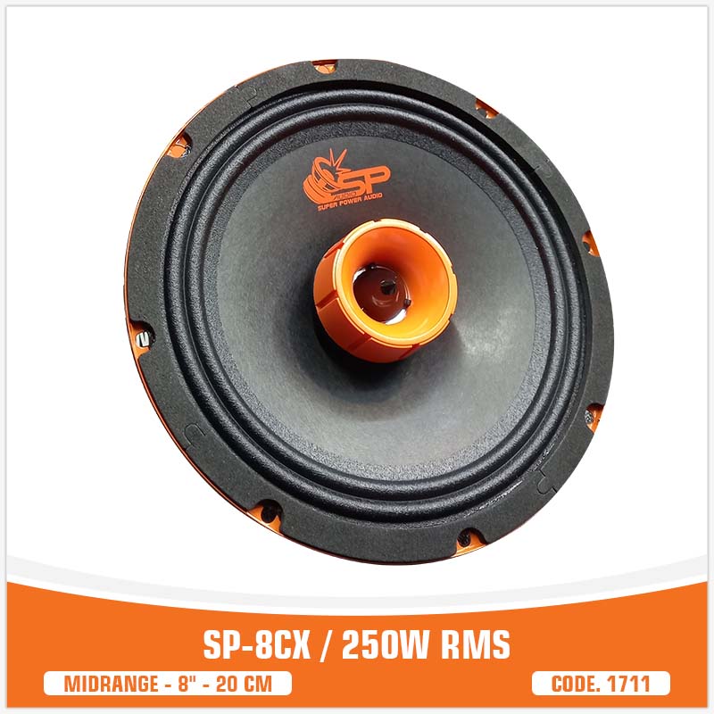 SP Audio - SP8CM CX COAXIAL MIDRANGE WITH TWEETER 8"/20CM 250W RMS image 1