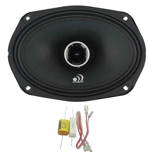 Massive Audio -P69XV2 - 6"x 9" 2-Way 140 Watts RMS Coaxial Pro Audio Speakers image 0