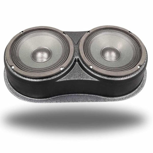 Custom Speaker Pods - Dual 6.5″ Universal Flat Pod for flat mounting location image 0
