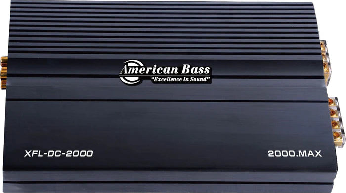 American Bass - XFL DC-2000 Amplifier image 0