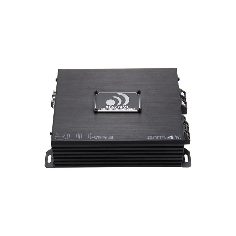 Massive Audio - GTR4X - 220 Watts RMS x 4 @ 2 Ohm 4 Channel Amp image 1