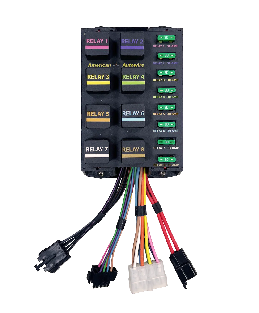 American Autowire - 8 Position Banked Relay Panel image 0