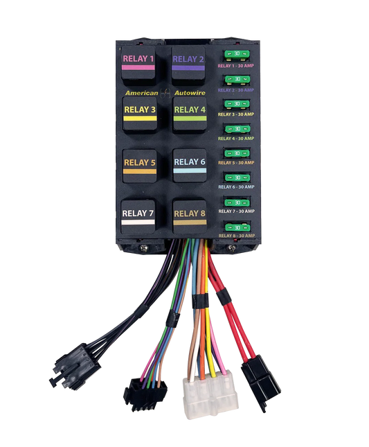 American Autowire - 8 Position Banked Relay Panel image 0