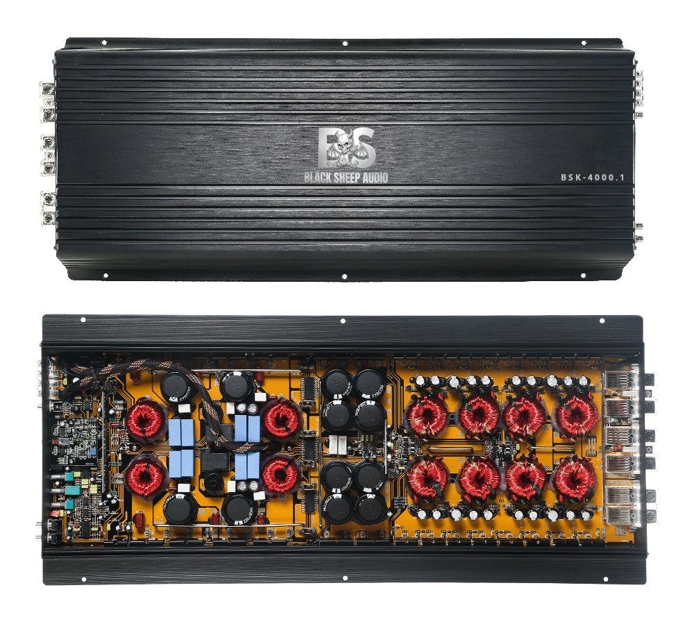 Black Sheep Audio | BSK-4000.1 | 4000 Rms | Anarchy Series | 🇰🇷 Korean design