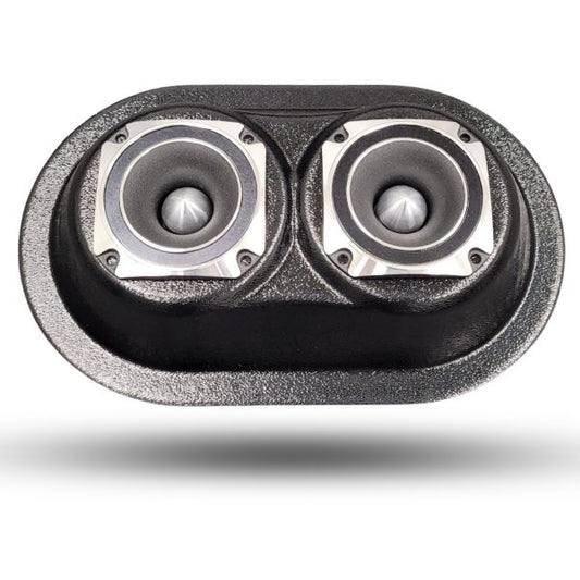 Custom Speaker Pods - Dual 3.5″ Universal Flat Speaker Pod image 0