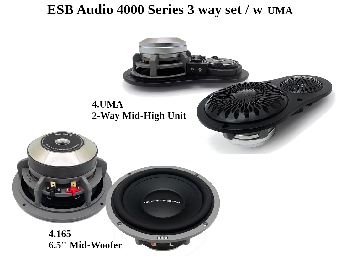 ESB Audio - 4000 Series - 3-Way system /w UMA image 0
