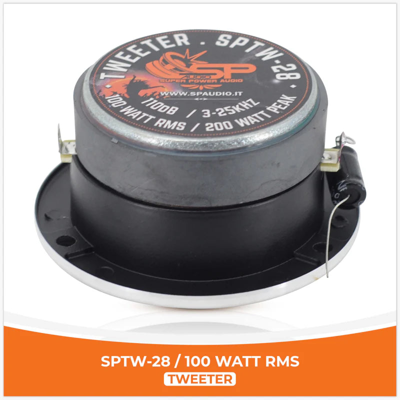 SP Audio -SP TW 28 BULLET TWEETER 100W RMS (PAIR PRICE) image 5