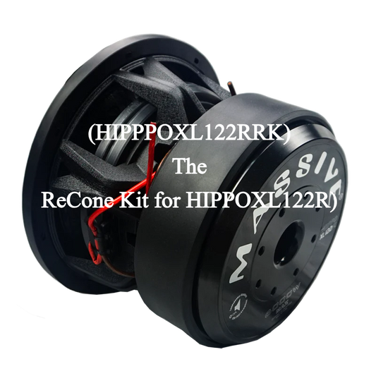 Massive Audio -  HIPPOXL122RRK  - Recone kit for the HIPPOXL122R image 0