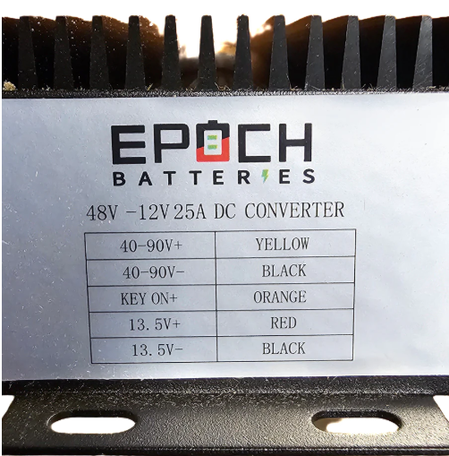 Epoch Batteries - 48 to 12V Voltage Reducer image 0