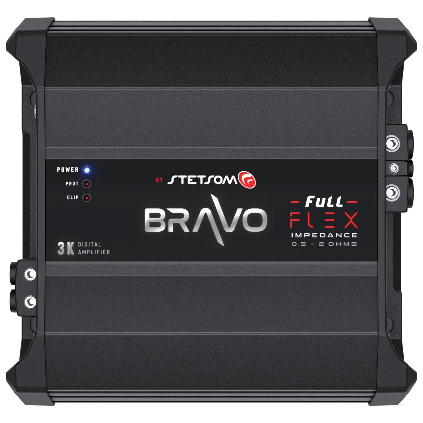Stetsom  - BRAVO FULL Flex 3K  0.5~2ohm  - (Auto) Impedance Mono Class D  Amp image 0