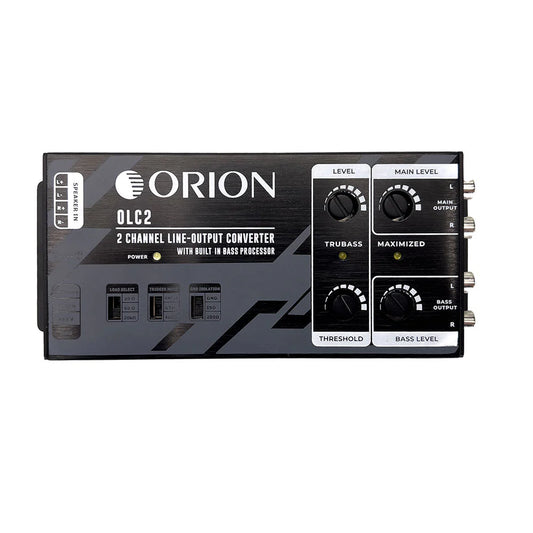 Orion - OLC2  -  2 Channel Line Output Convertor With Bass Processor image 0