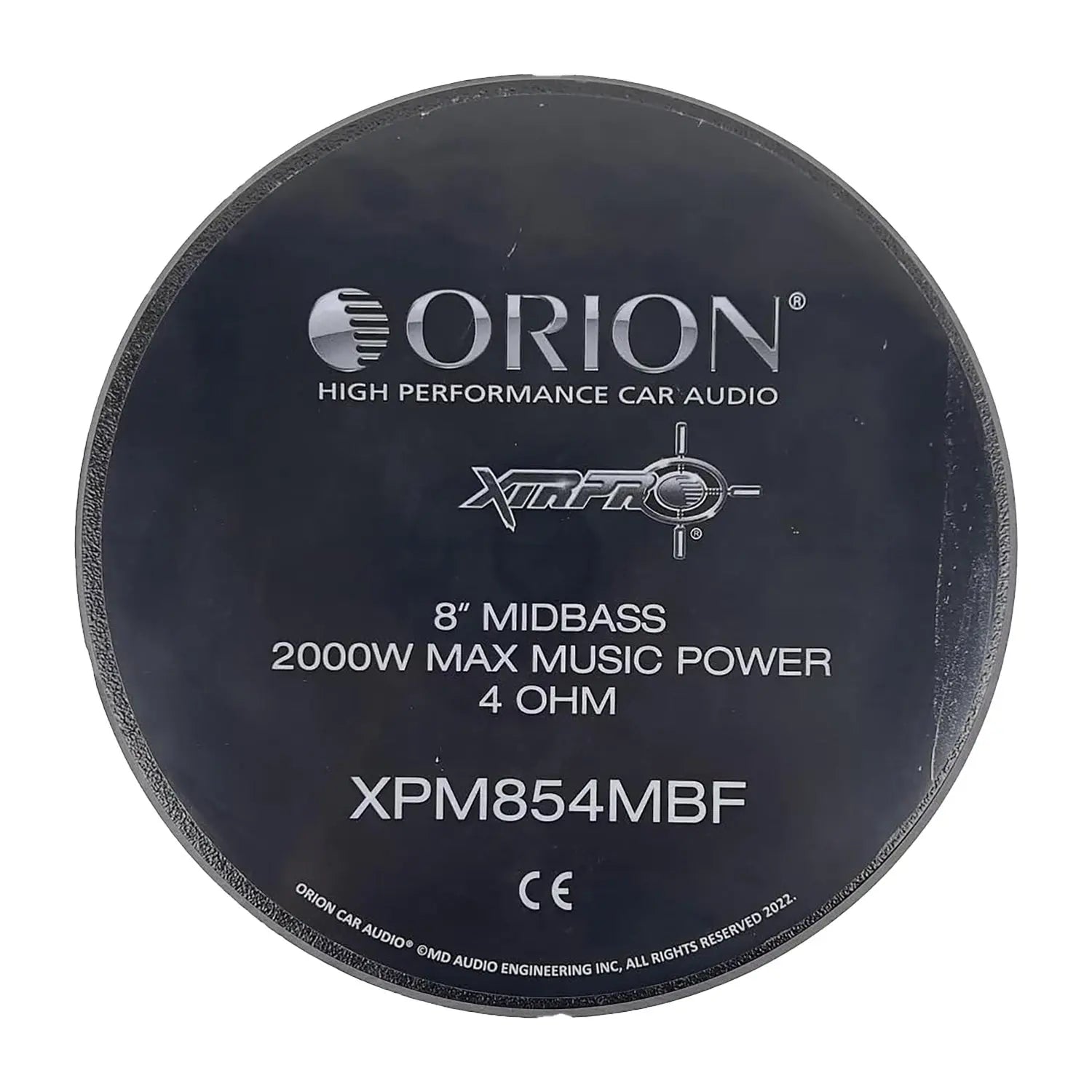 Orion - 8" 2 Ohm 500w RMS Midbass Speakers image 4