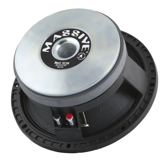 Massive Audio - MC10II - 10" 400 Watt 8 Ohm Mid-Range Speaker Cast Basket image 0