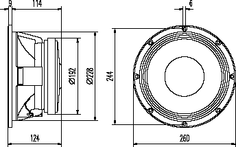 Beyma - PRO10MI - 10" Low & Mid Frequency - Car Audio image 3