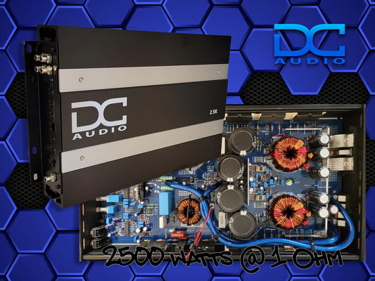 DC Audio -2.5k 2500 watt Mono Block Amplifier image 0