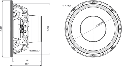 Beyma - 12SCF1300ND - 12 "Low & Mid Frequency - Car Audio image 2