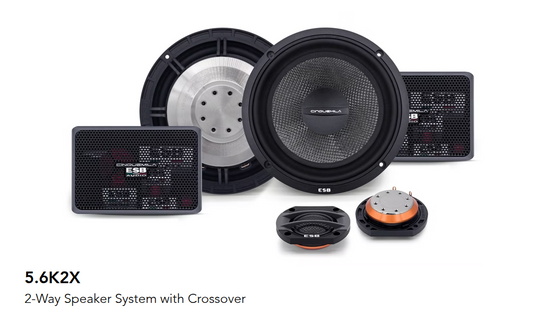 ESB  Audio - 5000 Series - 5.6K2X - 2-Way Speaker System with Crossover image 0