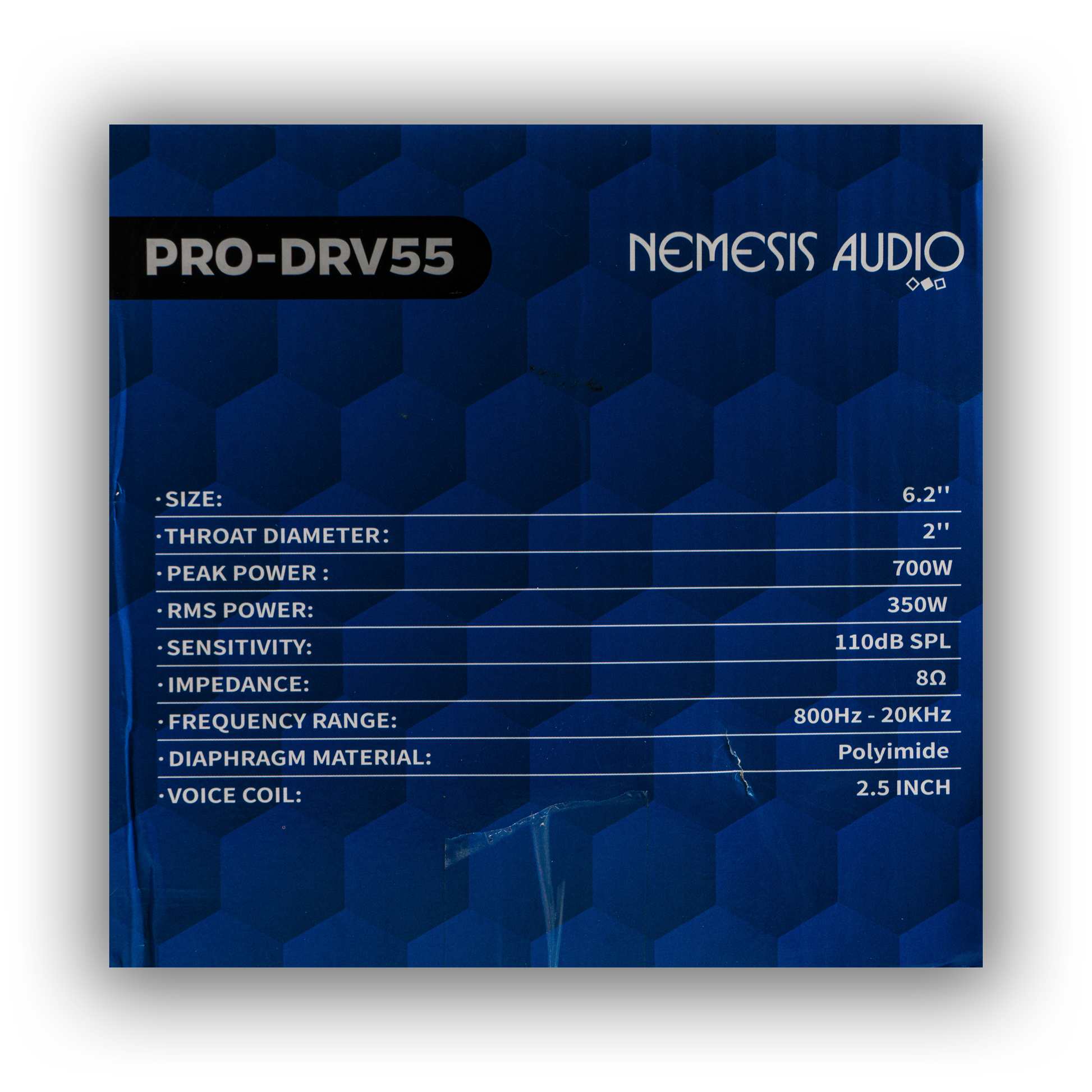 Nemesis Audio-6.2″ Horn Driver 700W Max 350W RMS 4-Ohm image 4