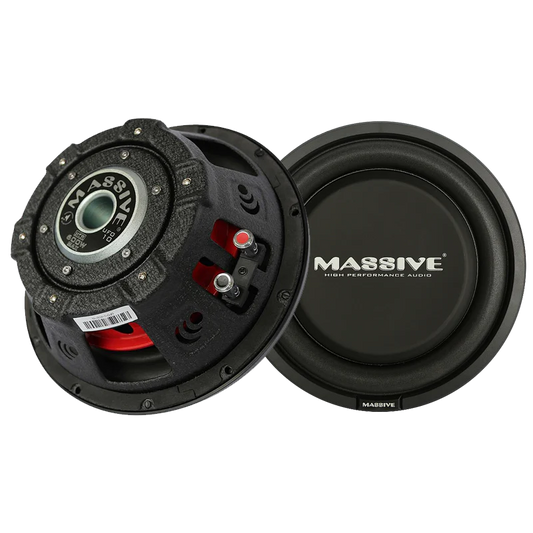 Massive Audio - UFO10V2 - 10" 300 Watts RMS Dual 4 Ohm Slim Subwoofer image 0
