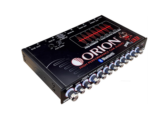 Orion -XEQ-X70BTM - 7-BAND GRAPHIC EQUALIZER 7-Band Graphic Equalizer w/ BLUETOO image 0