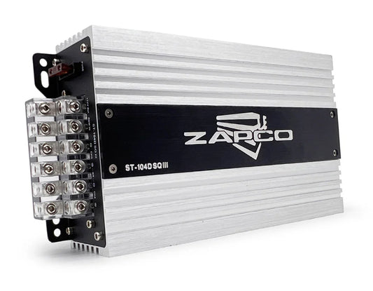 Zapco - ST-104D SQ III 4-Ch. Class D Compact Amplifier image 0