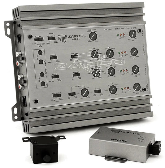 Zapco - ASP-X4     2/3/4-Way Electronic Crossover image 0