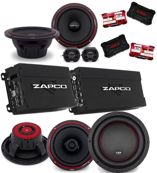 ESB+ZAPCO - $ 1340  Package Deal !!!  -  ESB+Zapco Complete System image 0