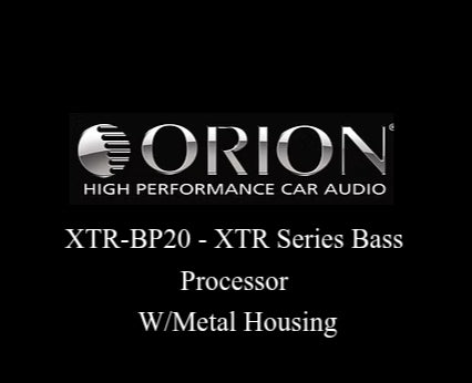 Orion - XTR-BP20 - XTR Series Bass Processor  w/Metal Housing image 0