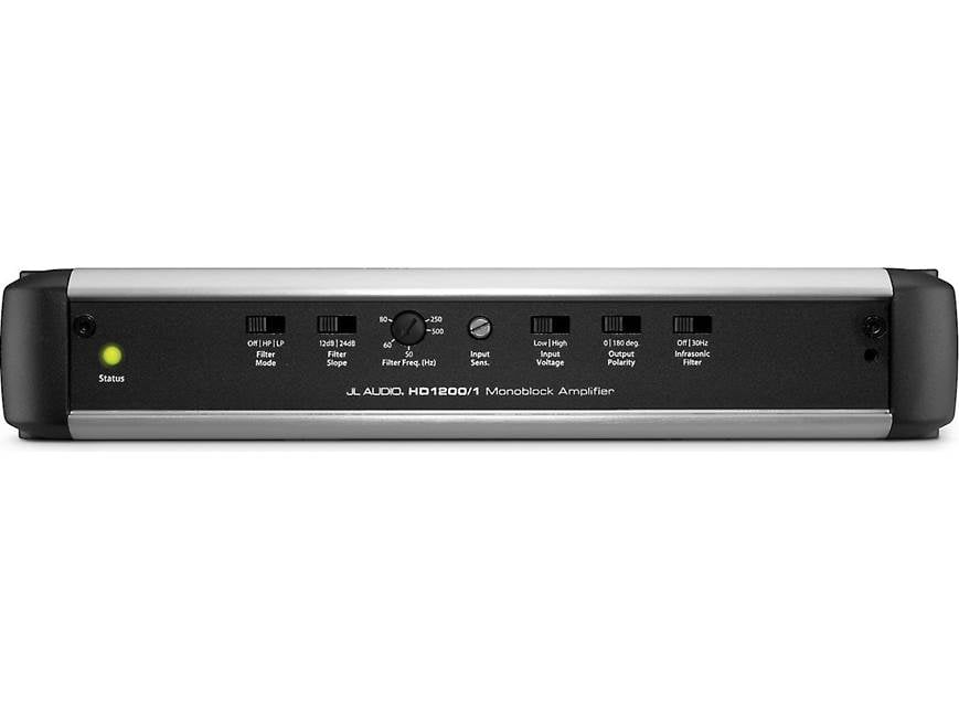 JL Audio HD1200/1  1200W RMS Class D HD Series Monoblock Car Amplifier