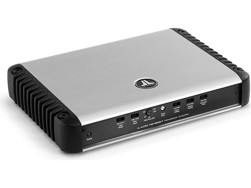 JL Audio HD1200/1  1200W RMS Class D HD Series Monoblock Car Amplifier