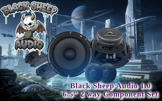 Black Sheep Audio | 6.5" | 1.0 Component Speaker Set