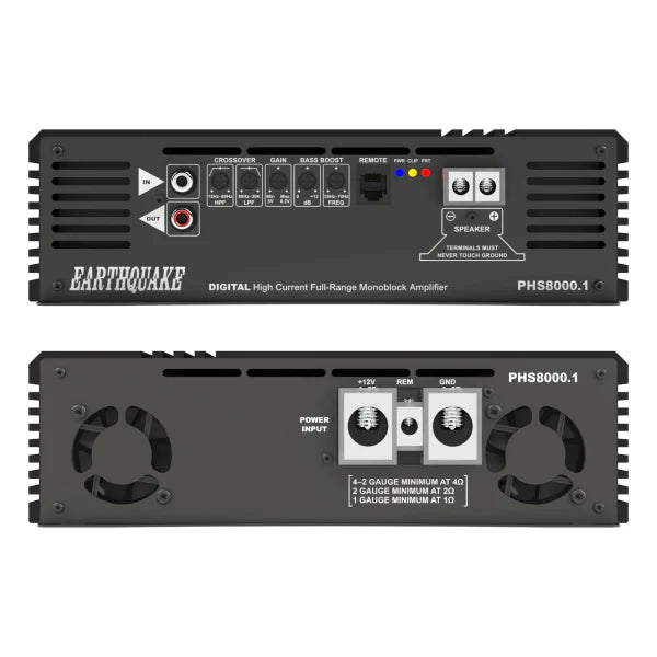 Earthquake Sound -  PowerHouse Shredder PHS8000.1