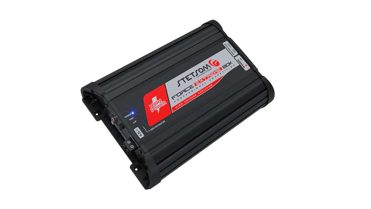 Stetsom | FORCE EXTREME | ☠️⚡️HIGH VOLTAGE⚡️☠️ | Mono Car Audio Amplifier (80,000 Watts RMS)