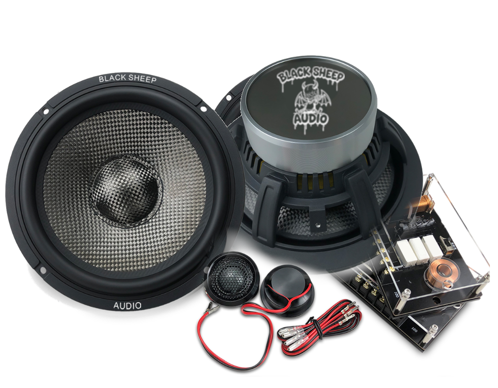 Black Sheep Audio | BSA-6.5CF2 | 6.5" CF Series 2 way | 100w Rms
