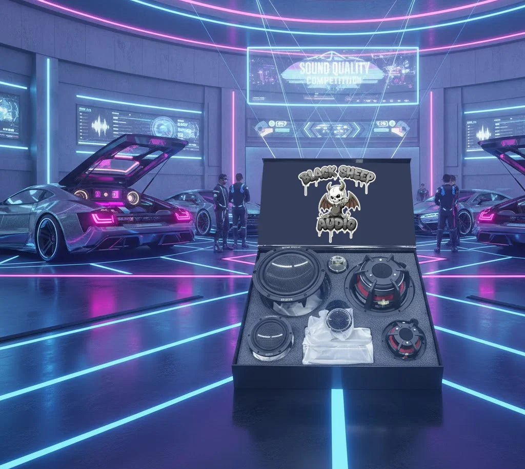 Black Sheep Audio |  6.5 " | Sq 3 way component set