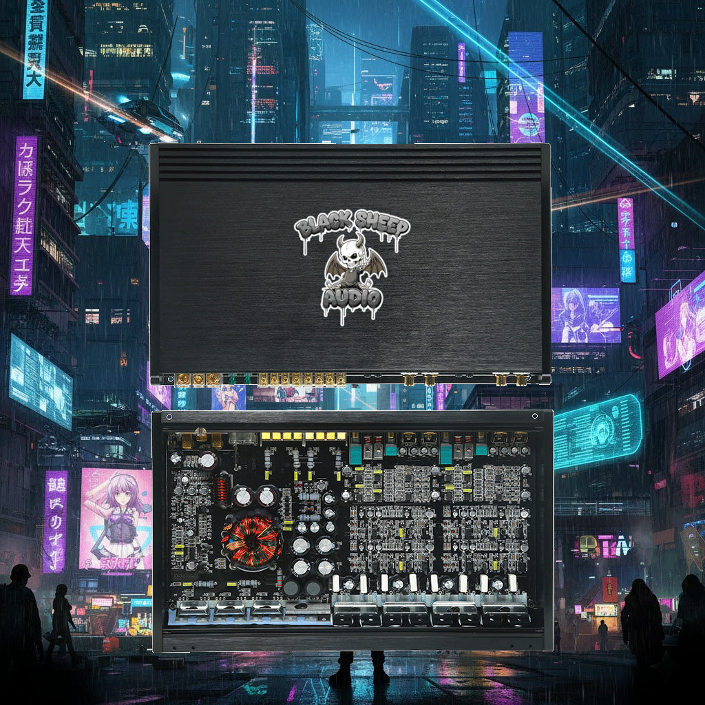 Black Sheep Audio | BS-80.4 | Class A/B | HIGH POWER CAR AUDIO AMPLIFIER