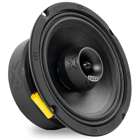 NVX - VPRO65 450W Peak (225W RMS) 6.5" V-Series Pro 2-Way Water Resistant Coaxial Loudspeaker with Bullet Tweeter