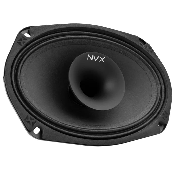NVX - VPRO69H 400W Peak (200W RMS) 6" x 9" V-Series Pro 2-Way Coaxial Loudspeaker with Horn Tweeter
