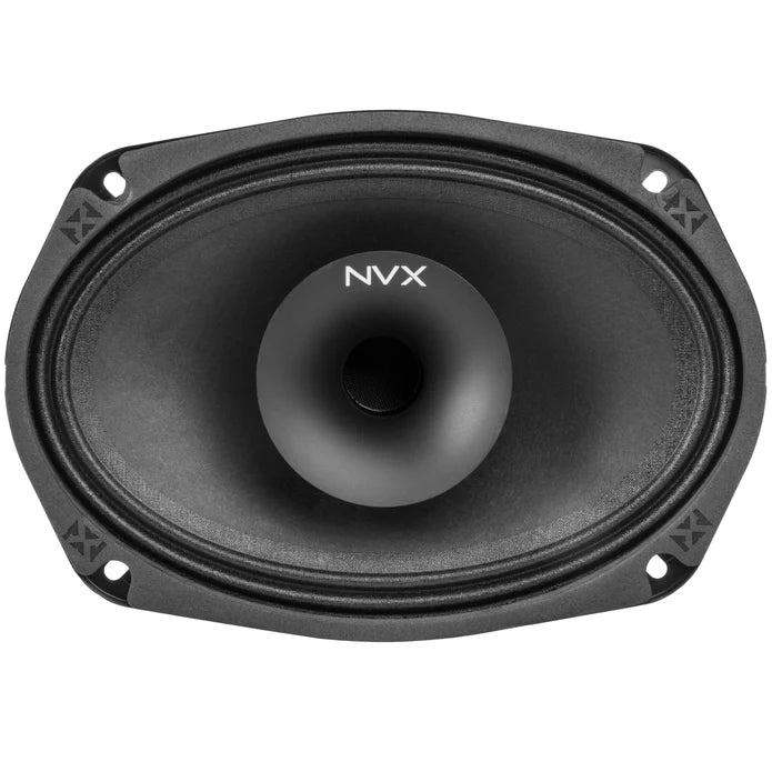 NVX - VPRO69H 400W Peak (200W RMS) 6" x 9" V-Series Pro 2-Way Coaxial Loudspeaker with Horn Tweeter