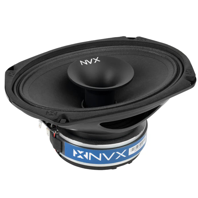 NVX - VPRO69H 400W Peak (200W RMS) 6" x 9" V-Series Pro 2-Way Coaxial Loudspeaker with Horn Tweeter