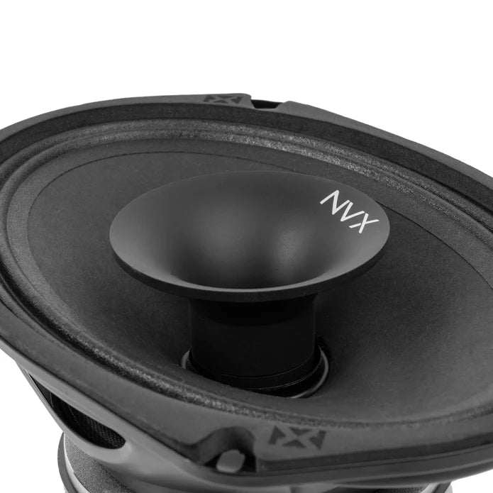 NVX - VPRO69H 400W Peak (200W RMS) 6" x 9" V-Series Pro 2-Way Coaxial Loudspeaker with Horn Tweeter