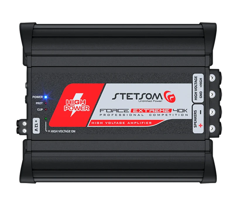 Stetsom | FORCE EXTREME | ☠️⚡️HIGH VOLTAGE⚡️☠️ | Mono Car Audio Amplifier (40,000 Watts RMS)