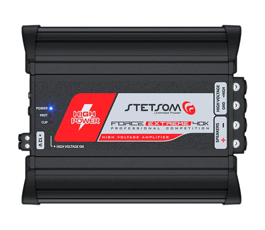 Stetsom | FORCE EXTREME | ☠️⚡️HIGH VOLTAGE⚡️☠️ | Mono Car Audio Amplifier (40,000 Watts RMS)